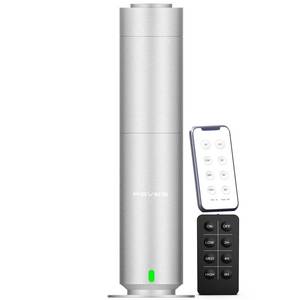 lot 1972 image: Diffuser Machine for Hotel-Scent Air Machine for Home-Diffusers for Home-Waterless Essential Oil Diffusers-Studio Scent Diffuser-Large Room-Cold Air-Office Fragrance-App Remote Control - Silver