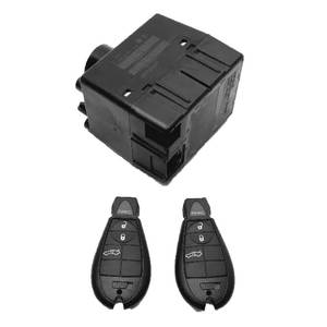 lot 2084 image: Flynsu Ignition Switch Node & Fobs Replacement for Chrysler 300 Dodge Charger Challenger 2008-2010 68292755AB