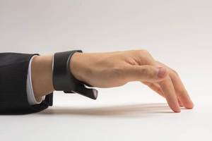 lot 2101 image: TAPWITHUS TapXR - Wrist Worn Keyboard, AirMouse & Controller for VR, AR, MR, Tablets, PC, Laptops, Smartwatch, Smartphones, TVs & Projectors.