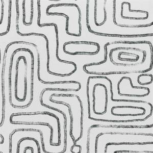 lot 2134 image: LXCREAT Wallpaper Peel and Stick Modern 17.32x118 Dark and White Geometric Wallpaper Boho Contact Paper Self-Adhesive Removable Vinyl Film Roll for Bedroom Bathroom Cabinets Decor