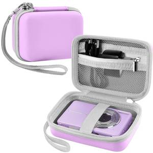 lot 2215 image: Leayjeen Digital Camera Case Compatible with CAMKORYKODAK PIXPRO FZ45FZ55Canon PowerShot ELPH 180 Sony DSCW800 FHD 1080P 44MP Point Digital Camera,Compact Digital Camera-Purple(Case Only)