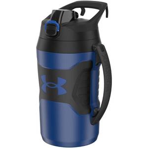 lot 5207 image: Under Armour Half Gallon Water Bottle Insulated, 64oz Insulated Water Bottle with Handle, Sports Water Jug, Fence Hook, Leak Resistant, for Baseball, Football & More