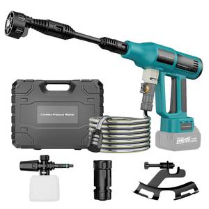 lot 5262 image: Cordless Power Washer for Makita 18V Battery, Portable Handheld Pressure Washer 700 PSI, with 5M Hose, 6-in-1 Nozzle, 4-Speed Settings, Battery Operated Pressure Washer for Car Floor Fence (Tool Only)