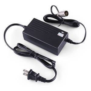 lot 6366 image: LotFancy 36V 1.5A Battery Charger for Razor MX500, MX650, GT GT750, IZIP I600, I750, I1000, Mongoose M750, X-Treme X-600, Schwinn S600 S1000 ST1000, UL Listed, 3-Pin XLR Connector