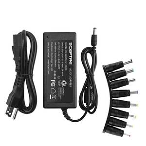lot 6406 image: Kado Power Adapter 12V-4A 3A 2.5A 2A 1.25A 1A ACDC Power Cord 5.5x2.1mm with 8 Tips Made for Sceptre Monitor, Echo Smart Speaker & Display, Webcam, Router, Mini PC, Projector, CCTV, Bluetooth Speaker
