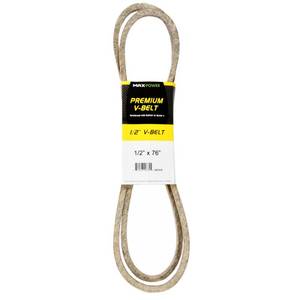 lot 6445 image: Maxpower 347519 Premium Belt Reinforced with Kevlar Fiber Cords, 12 x 76