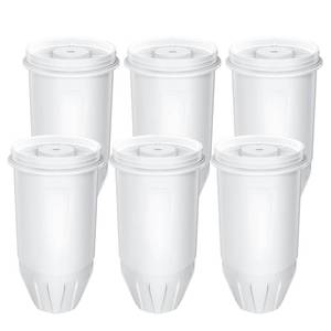 lot 9088 image: Fil-fresh Water Filter Replacement for Zero Pitcher and Dispenser, Compatible with 5-Stage Filter System, Replace ZR-017, ZR-001, ZR-003, Reduce TDS, Chlorine, Odor and PFOAPFOS, 6 Pack.