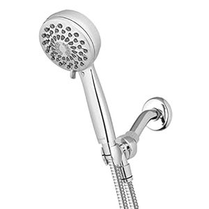 lot 10132 image: Waterpik High Pressure Hand Held Shower Head With Hose, PowerPulse Massage 7-Mode, Chrome XPB-763ME (B0BPVYR9WY)