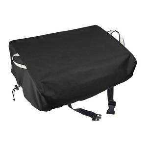 lot 10183 image: 17 inch Griddle Cover for Blackstone - 600D Without Hood Blackston Grill Cover with Handles Waterproof UV-Proof Windproof Drastring for BBQ Outdoors,Black