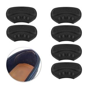 lot 10204 image: VivoFoot 6 PCs Anti-Slip Heel Grips, Thick Liners & Fillers for Half-Size Too Big or Loose Shoes, Heel Cushion Inserts, Heel Pads to Prevent Slipping Out, Rubbing and Blisters (Black, 2 in Lot)