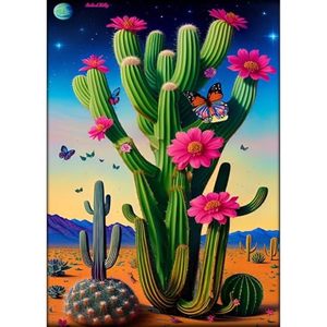 lot 10236 image: WEMEON Succulents Diamond Painting Kits for Adults-Succulents Diamond Art Kits for Adults,Succulents 5D Diamond Painting Craft Kits for Gift Home Wall Decor(12x16inch, 3 in Lot)