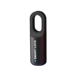 lot 12073 image: Smart Fingerprint Padlock, Rechargeable Small Locker Lock for School Gym Locker, Biometric Keyless Thumbprint Padlock, Electronic Fingerprint Touch Lock for Suitcase, Backpack, Luggage (Black)
