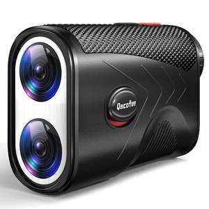 lot 12074 image: Range Finder Golf Rangefinder with Slope - 1200 Yards Laser Range Finder with Flag Lock, Vibration, 7X Magnification, Rechargeable with Magnetic Mount �� Ideal Golf Accessories for Golfers & Hunting