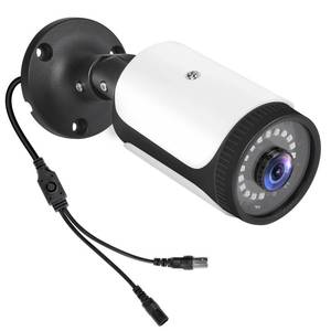lot 12099 image: HD 180 Degree Wide Angle View 2.0MP 1080p Security Camera 4-in-1 CCTV Bullet Wired Cam BNC, AHDTVICVICVBS, Analog Coax Coaxial Surveillance Video Add��On Camera for IndoorOutdoor Use