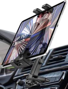 lot 12107 image: woleyi CD Slot Tablet Holder for Car - Height Adjustable Car Tablet Mount CD Player, Ultra Sturdy CD Tray Tablets Stand for iPad Pro, Air, Mini, iPhone, Galaxy Tabs, Z Fold, Fire HD, 4.7-13 Devices