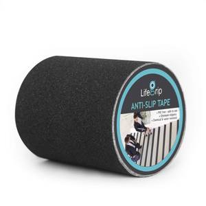 lot 12124 image: Anti Slip Traction Tape, 6 Inch x 30 Foot - Best Grip, Friction, Abrasive Adhesive for Stairs, Tread Step, Indoor, Outdoor (6 X 30)