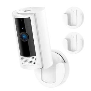 lot 12140 image: Adhesive Wall Mount Bracket Compatible with Ring Indoor Cam(1st Gen and 2nd Gen), No Screws Wall Mount for Ring Camera, Easy to Install Without Tools or Wall Damage- 2 Pack