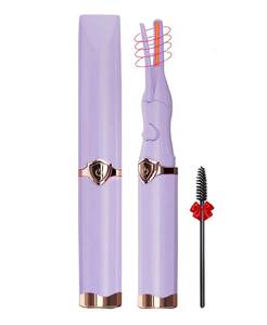 lot 12190 image: Heated Eyelash Curler,3 Temperature Modes, USB Rechargeable Electric Eyelash Curler, Natural Curling 24H Long-Lasting Curl, Gift for Women & Girls