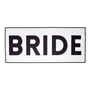lot 12212 image: Creative Brands J2177 78 x 35 in. Quick Dry Oversized Beach Towel - Bride