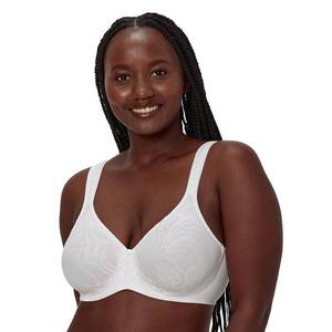 lot 16319 image: Bali� s Coolest Smoothing Underwire Minimizer Bra DF4584 Color White Lace Size 40 DD