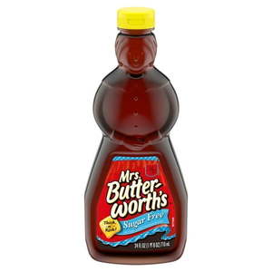 lot 16327 image: MRS. BUTTER-WORTHS, SUGAR FREE SYRUP