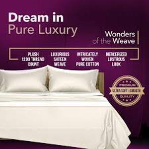 lot 5247 image: Texas Linen. Co. 1200 Thread Count Egyptian Cotton Sheet Set