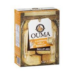 lot 15424 image: Ouma Karring Melk Beskuit Bolletjies - South African Rusks 3 pack
