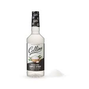lot 16345 image: Collins Sugar-Free Simple Syrup 32oz Bottle