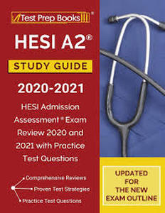 lot 16371 image: HESI A2 Study Guide 2020-2021 HESI Admission Assessment Exam Review 2020 and 2021 with Practice Test Questions 6th Edition
