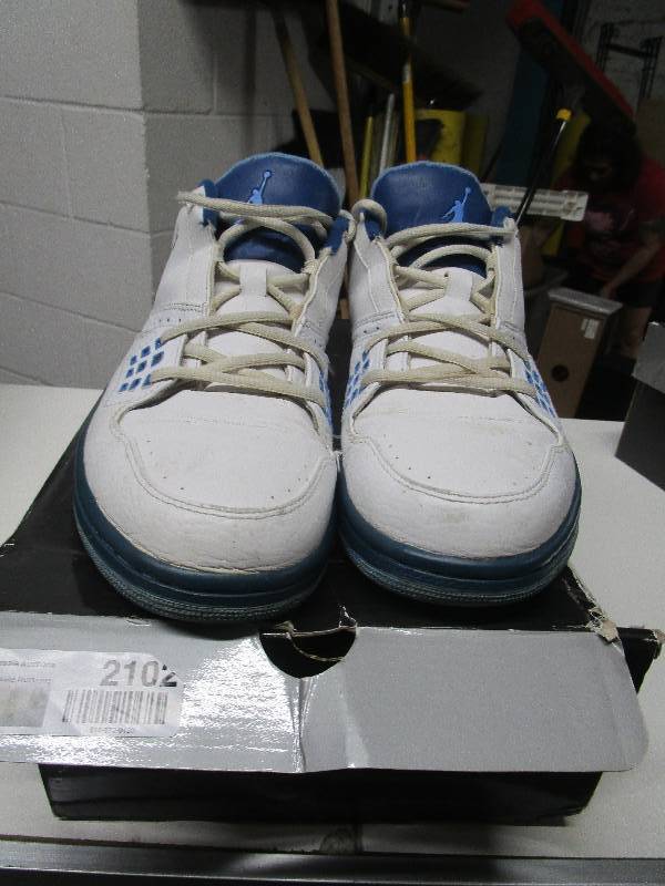lot 2102 image: Size 12 Jordans