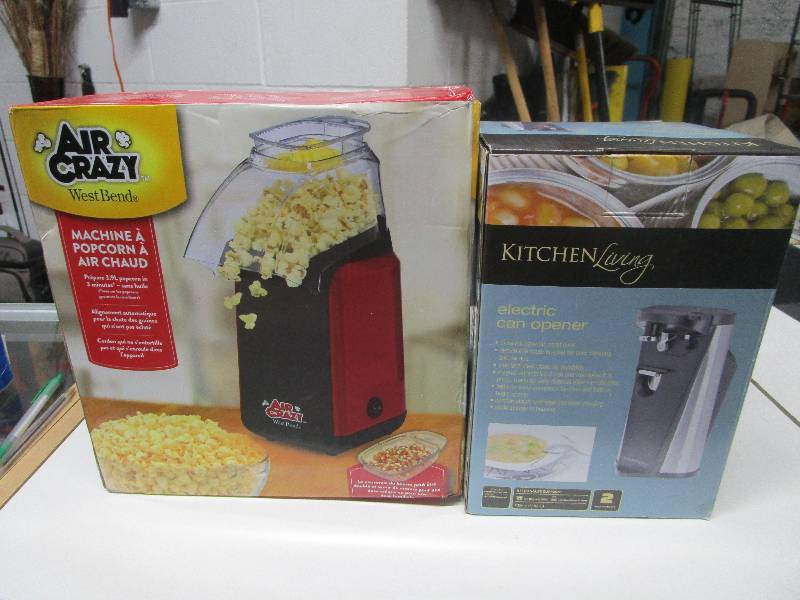 lot 2139 image: Popcorn Popper and Can Opener