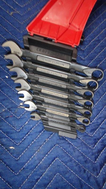 lot 2017 image: Craftsman Universal Wrench Set