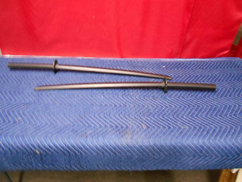 lot 2044 image: Rubber Practice Karate Swords
