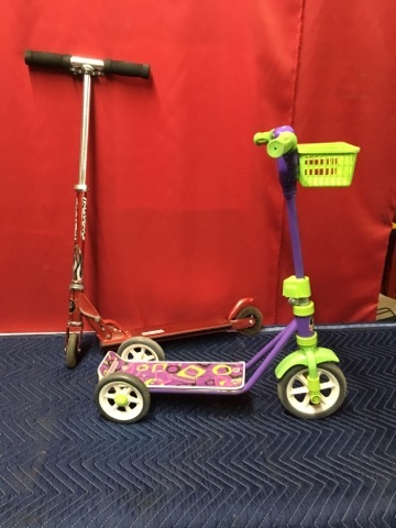 lot 2053 image: Pair of Scooters