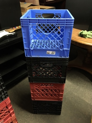 lot 2074 image: Lot of Milk Crates