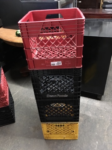 lot 2073 image: Lot of Milk Crates