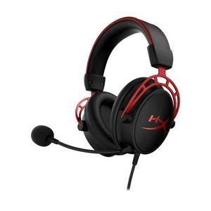 lot 14027 image: HyperX Cloud Alpha - Gaming Headset, Dual Chamber Drivers, Legendary Comfort, Aluminum Frame, Detachable Microphone, Works on PC, PS4, PS5, Xbox One Series XS, Nintendo Switch and Mobile � Red - Retail $80.55