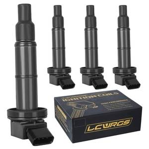 lot 14072 image: 4PCS Ignition Coils for 2002 2003 2004 2005 2006 2007 2008 2009 2.4L Toyota Camry Matrix RAV4 Solara Highlander Scion TC xB Lexus HS250h 2.4 Coil Packs OE# UF333 C1330 90919-02244
