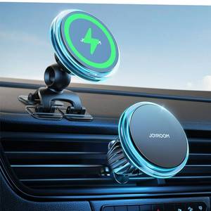 lot 14077 image: JOYROOM for MagSafe Car Mount Charger, 2025 Upgraded 15W Fast Charging Magnetic Wireless Car Charger Suitable for VentDashWall,for Magsafe Charger Car Phone Holder Mount for iPhone 16 Pro151413