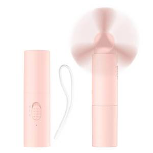 lot 14179 image: OLV Handheld Mini Fan Portable Rechargeable 3000mAh USB Battery Powered 22Hrs Runtime Small Hand Held Fan Foldable Pocket Personal Fan Gifts for Women Girls Men Office,Travel,Outdoor - Pink