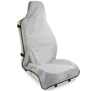 lot 14225 image: DREAMANIA Waterproof Seat Cover Towel, Premium Sweat Carseat Protector, Perfect for Universal Anti-Slip Car Truck SUV Seat, Great for Surfing Yoga Gym Workout, Gray