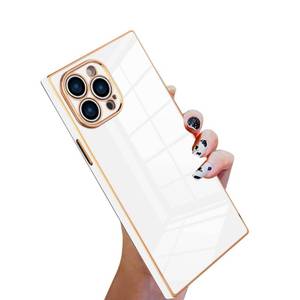 lot 14236 image: SEE PHOTOS,Rose Gold Rubbed off KANGHAR Case Compatible with iPhone 13 Pro Max Luxury Cute Plating Electroplated Design Case Full-Body Anti-Scratch Shockproof Bumper Slim Cover for iPhone 13 Pro Max 6.7 White