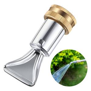 lot 14246 image: Dreyoo 34 Heavy Duty Sweeper Nozzle for Gutter Cleaning Wand Replace Compatible with Dramm 22311, Brass Garden Hose Nozzle Suitable for Cleaning Gutters Sidewalks Driveways Watering