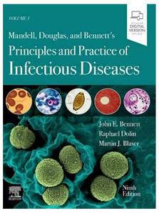 lot 44800 image: Mandell, Douglas, and Bennetts Principles and Practice of Infectious Diseases 2-Volume Set - Retail $451.96