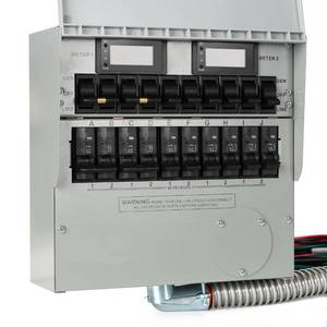 lot 44811 image: $$$Generator Transfer Switch,50A ProTran2 10-Circuit 2 Manual Transfer Switch,Marked2025 - Retail $279.37