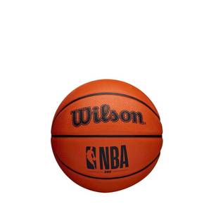 lot 14254 image: Wilson NBA DRV Outdoor Mini Basketball  Brown