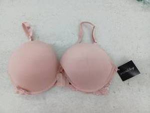 lot 14256 image: Smart & Sexy Pink Lace Bra, Size 38C