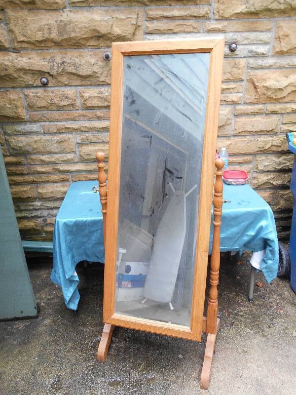 lot 8101 image: Stand Up Mirror