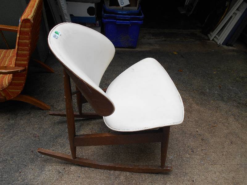 lot 8108 image: Mid-Century Rocking Chair