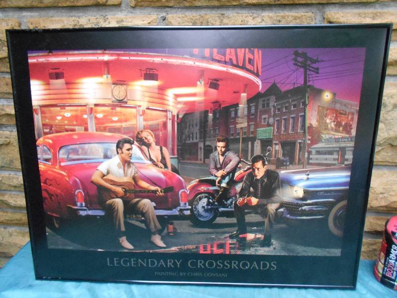 lot 8119 image: Legendary Crossroads Painting
